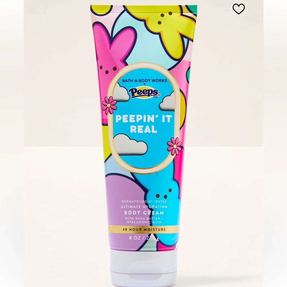 NWT Bath and Body Works Peepin’ It Real Body Cream